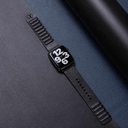 Single-Stud Magnetic Leather Band for Apple Watch