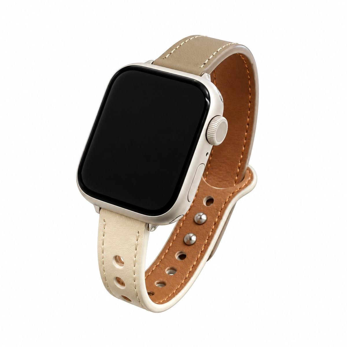 SlimEdge Genuine Leather Band for Apple Watch