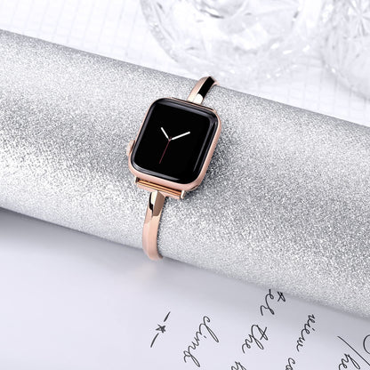 Slim Stainless Steel Bangle Band for Apple Watch.