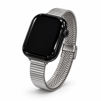 Slim Stainless Steel Link Band for Apple Watch