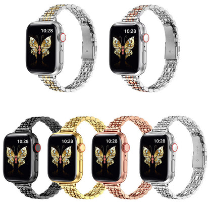 Slim Metal Apple Watch Band.