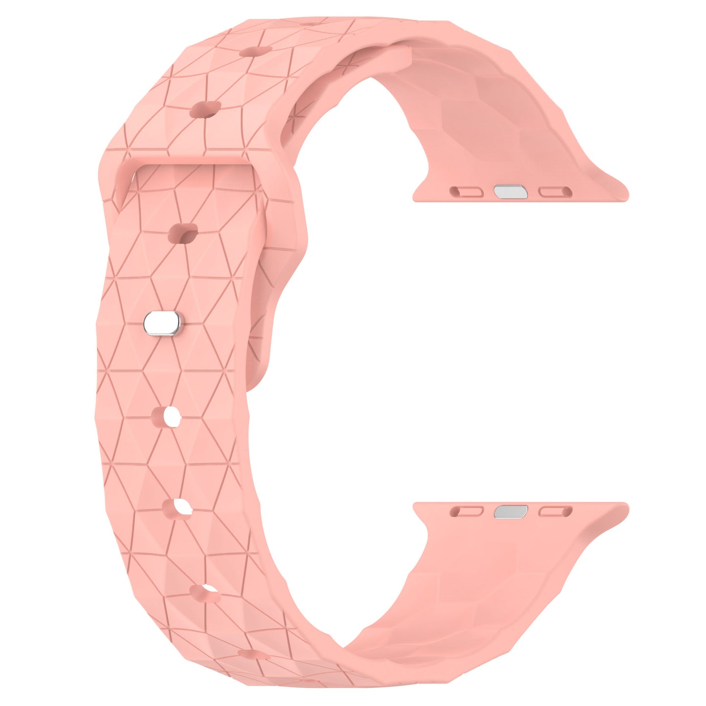 Soccer Pattern Silicone Watch Band for Apple Watch