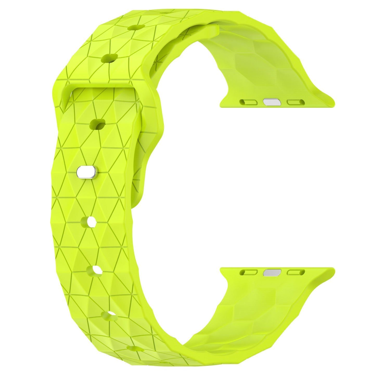 Soccer Pattern Silicone Watch Band for Apple Watch