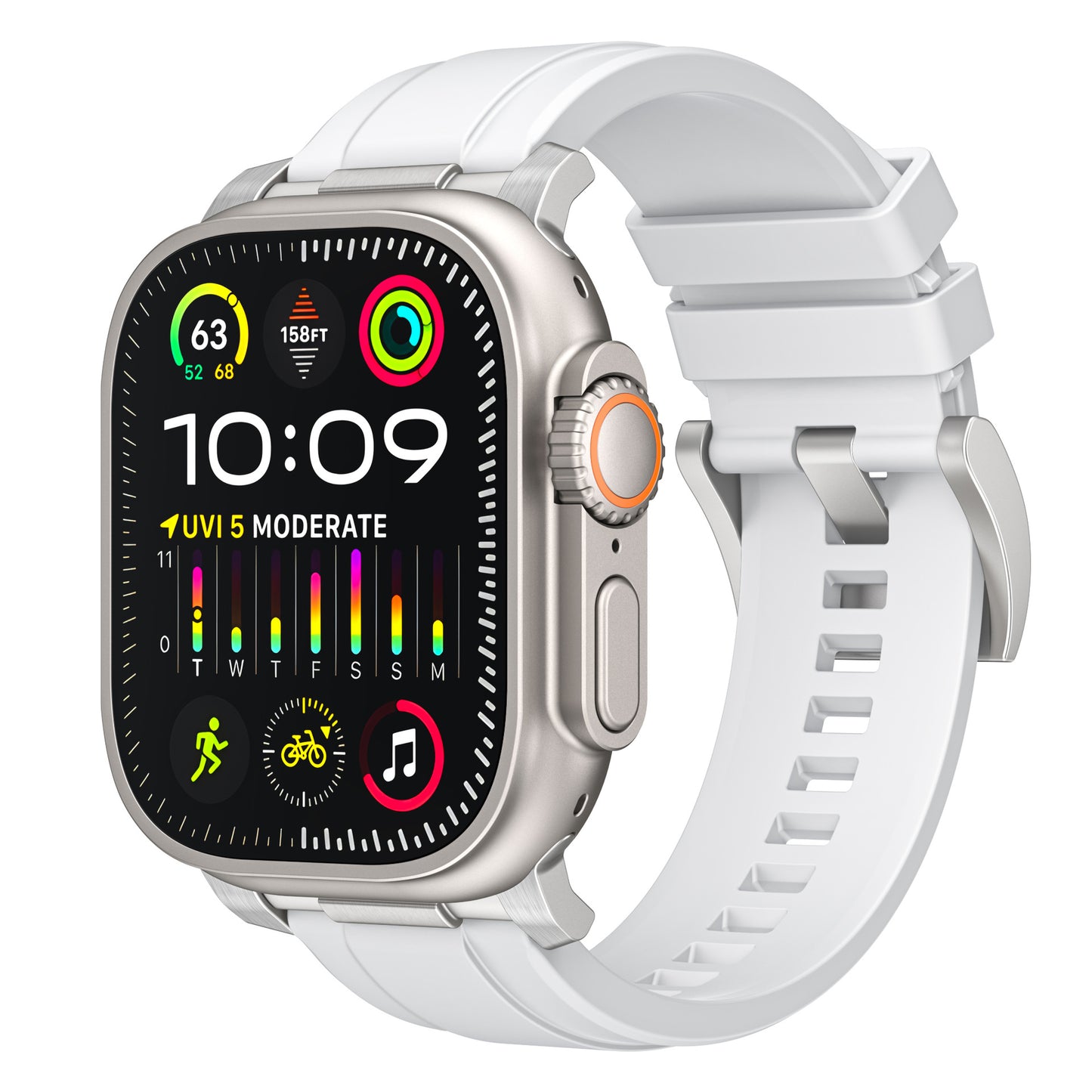 Soft Silicone Sport Strap for Apple Watch