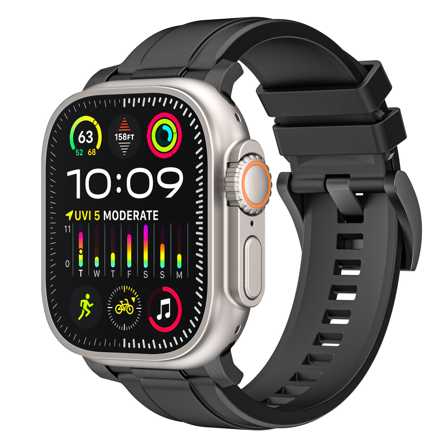Soft Silicone Sport Strap for Apple Watch