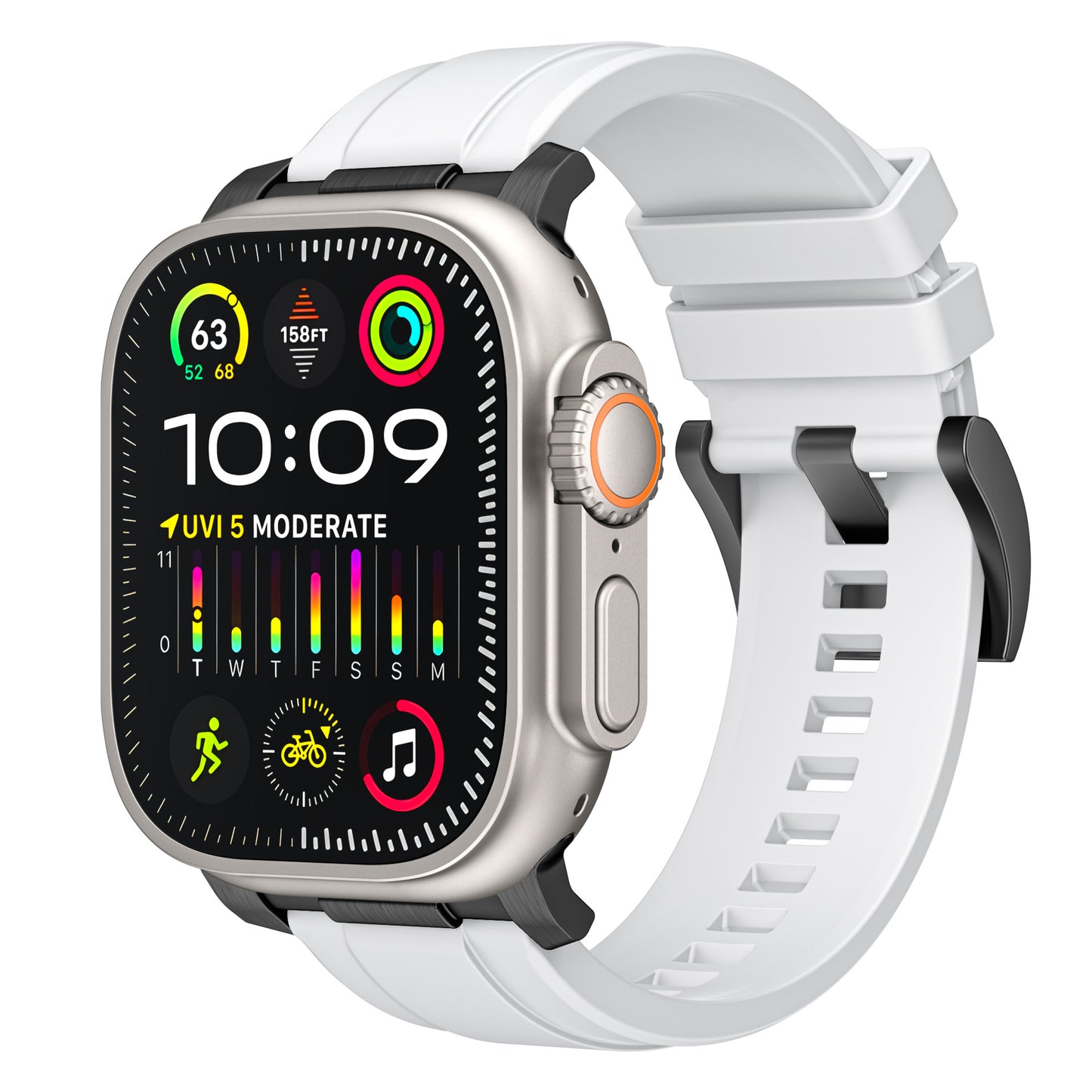 Soft Silicone Sport Strap for Apple Watch
