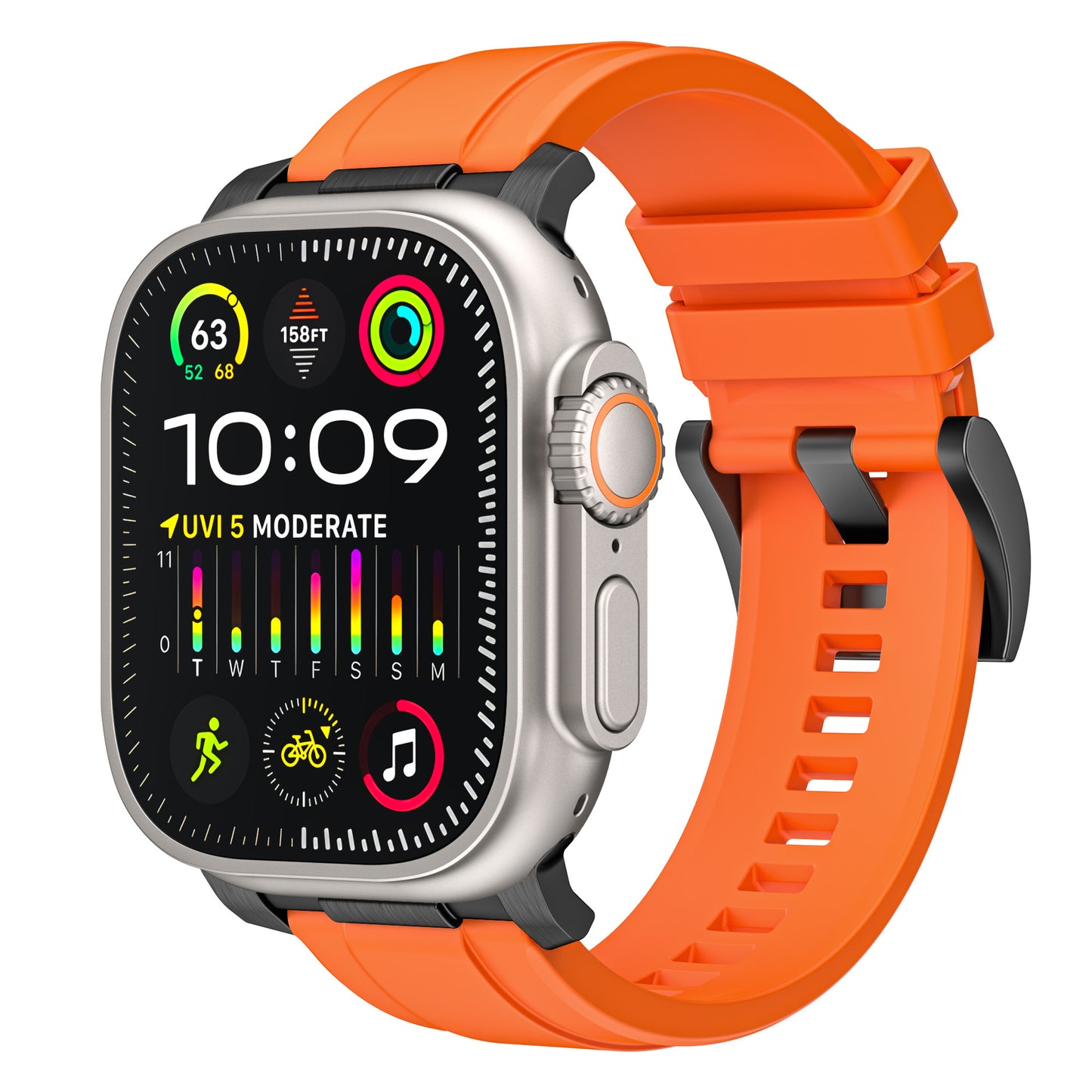 Soft Silicone Sport Strap for Apple Watch