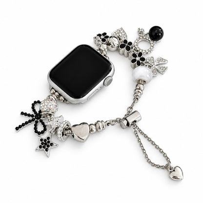Sparkling Charm Beaded Bracelet Band for Apple Watch