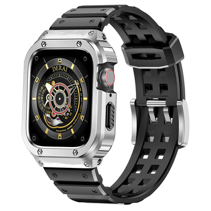SteelGuard Square Case with TPU Band for Apple Watch