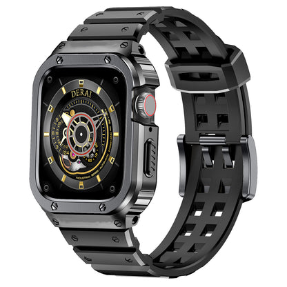 SteelGuard Square Case with TPU Band for Apple Watch