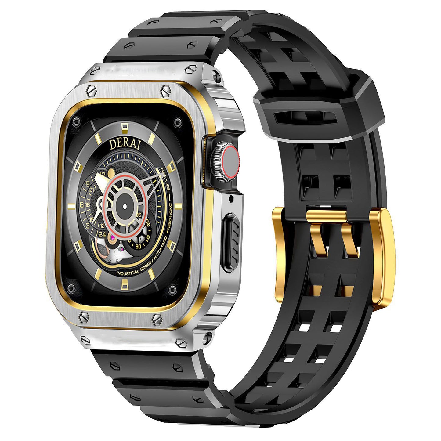 SteelGuard Square Case with TPU Band for Apple Watch