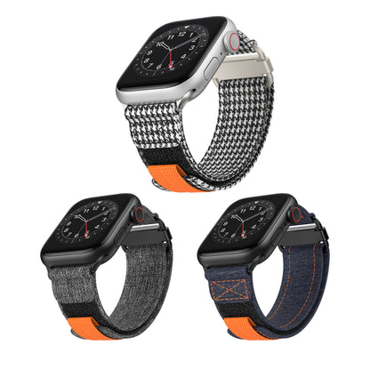 Stylish Loop Canvas Velcro Band for Apple Watch