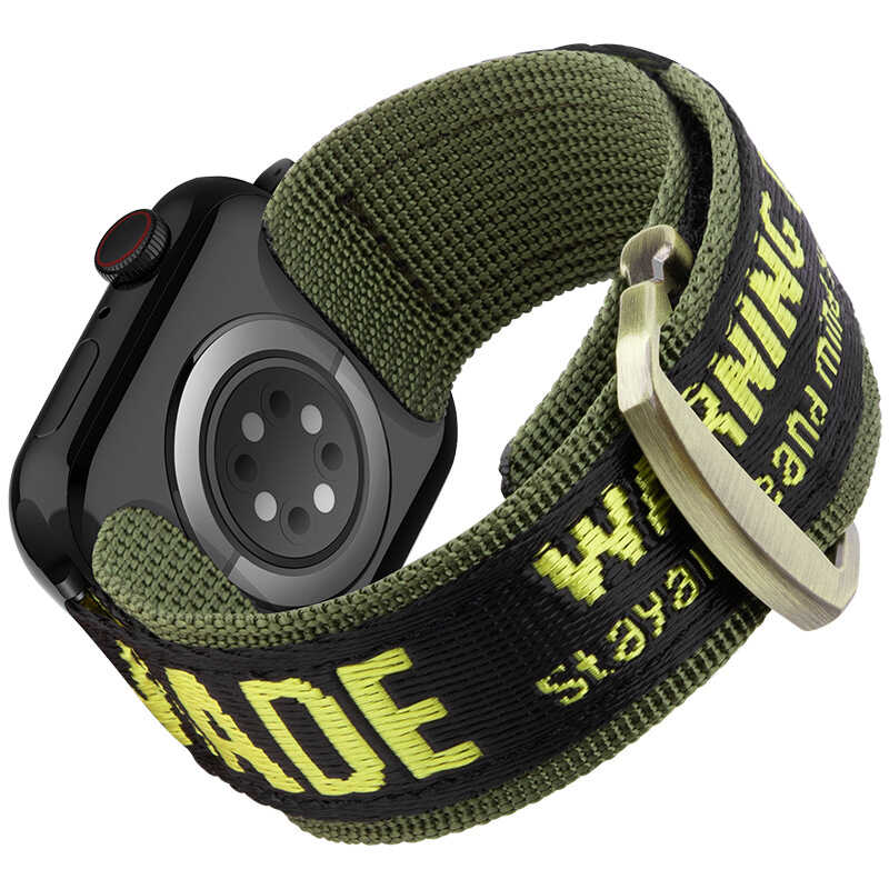 Textured Nylon Loop Band for Apple Watch Sport Strap