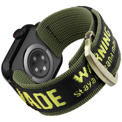Textured Nylon Loop Band for Apple Watch Sport Strap