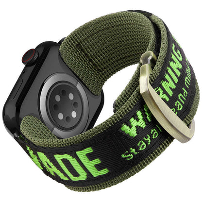 Textured Nylon Loop Band for Apple Watch Sport Strap