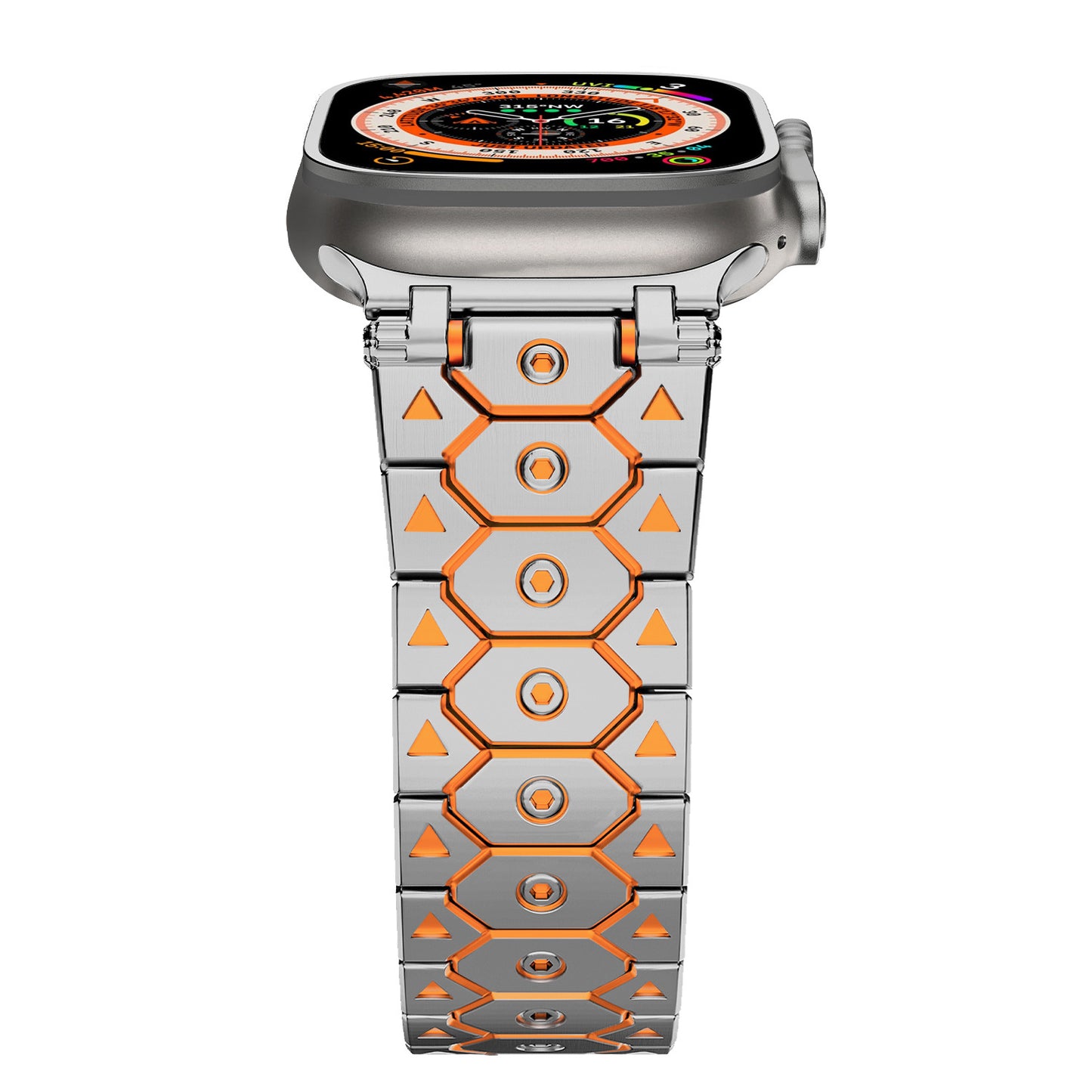 Titan-Style Stainless Steel Band for Apple Watch