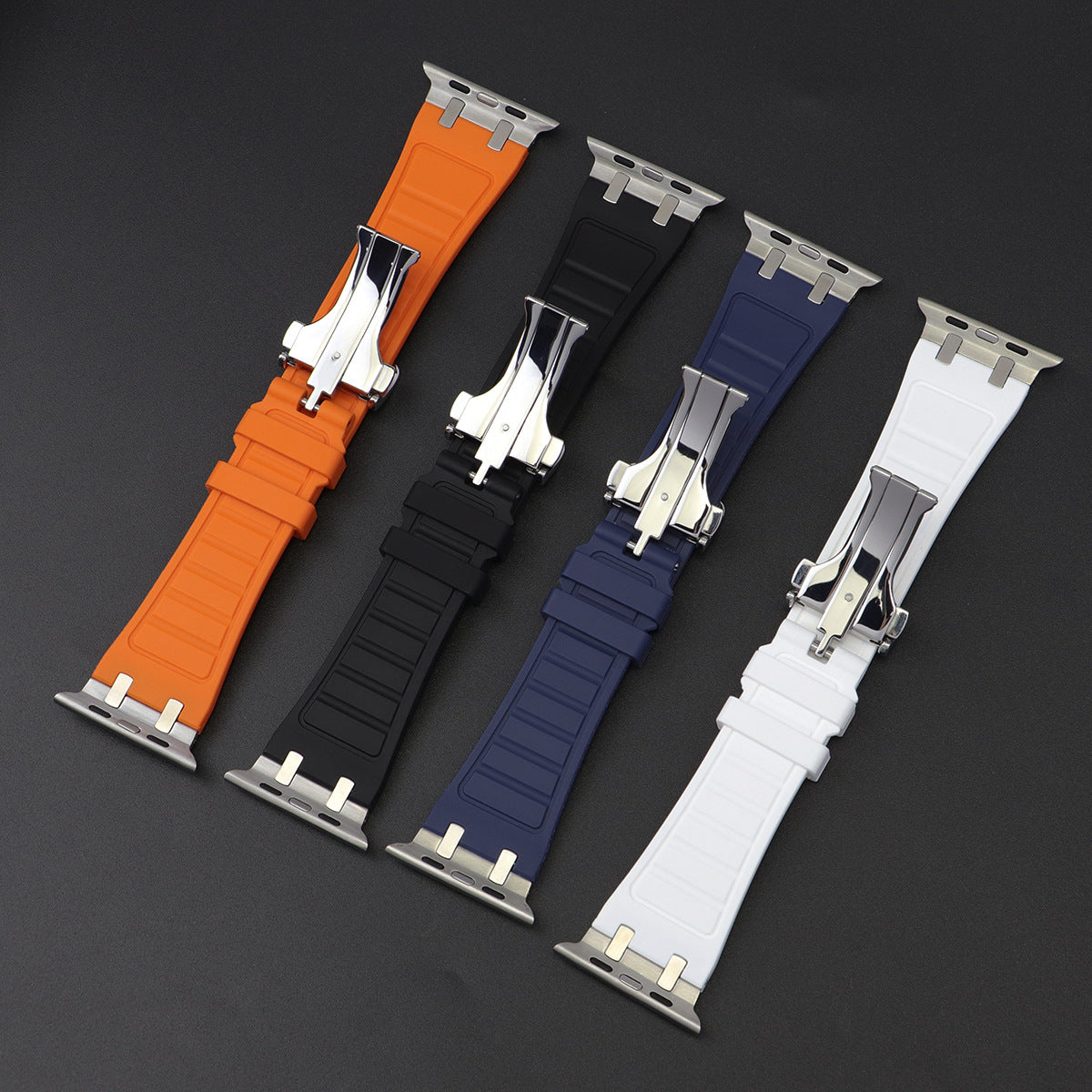 TitanEdge Silicone Band for Apple Watch Premium Sport Strap.