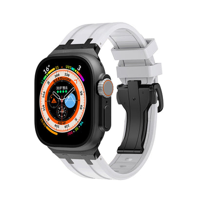 TitanEdge Silicone Band for Apple Watch Premium Sport Strap.