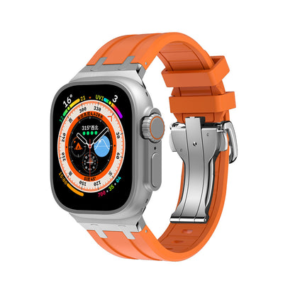 TitanEdge Silicone Band for Apple Watch Premium Sport Strap.