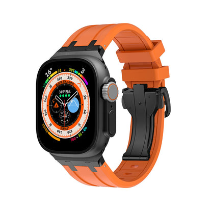 TitanEdge Silicone Band for Apple Watch Premium Sport Strap.