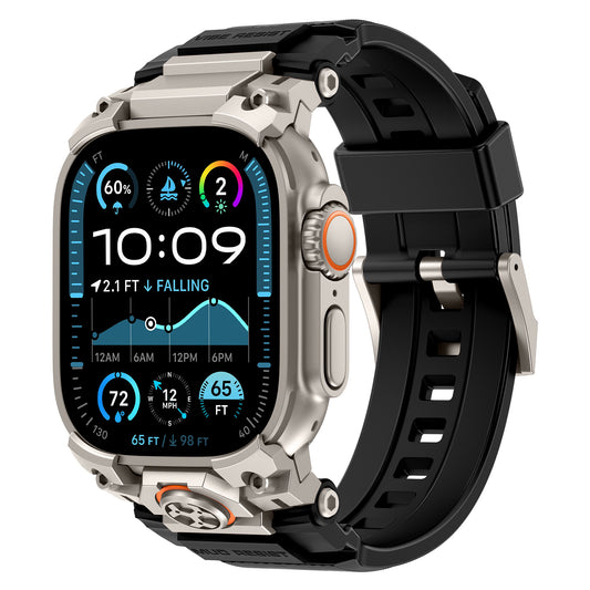 TitanGuard Armor Silicone Band for Apple Watch