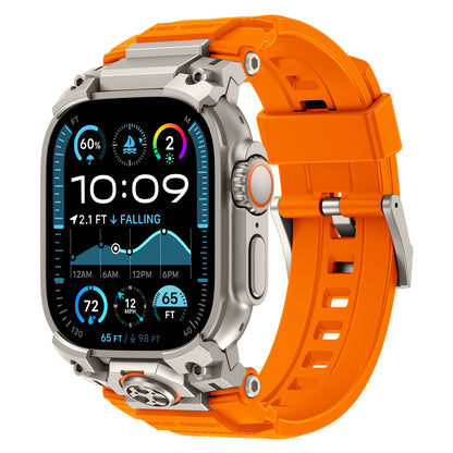 TitanGuard Armor Silicone Band for Apple Watch