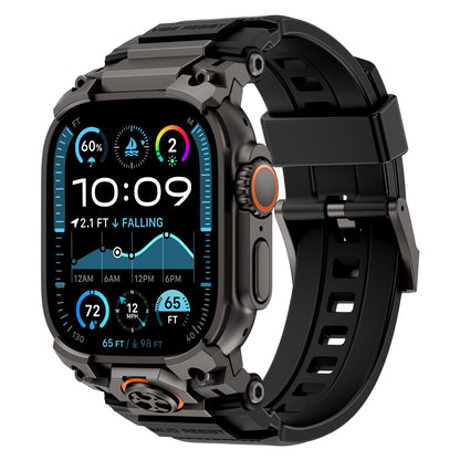 TitanGuard Armor Silicone Band for Apple Watch