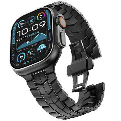 Titanium Armor-Link Band for Apple Watch