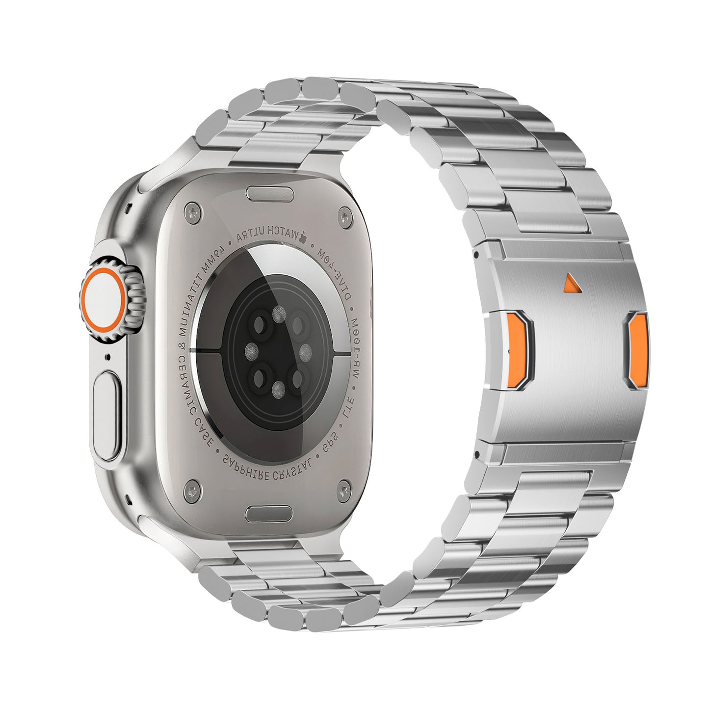 Titanium DLC Band for Apple Watch Hardened Metal Quick Release Strap.