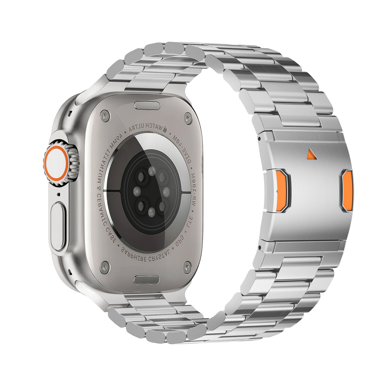 Titanium DLC Band for Apple Watch Hardened Metal Quick Release Strap.