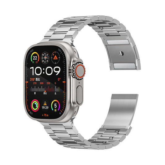 Titanium DLC Band for Apple Watch Hardened Metal Quick Release Strap.