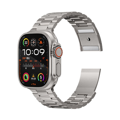 Titanium DLC Band for Apple Watch Hardened Metal Quick Release Strap.