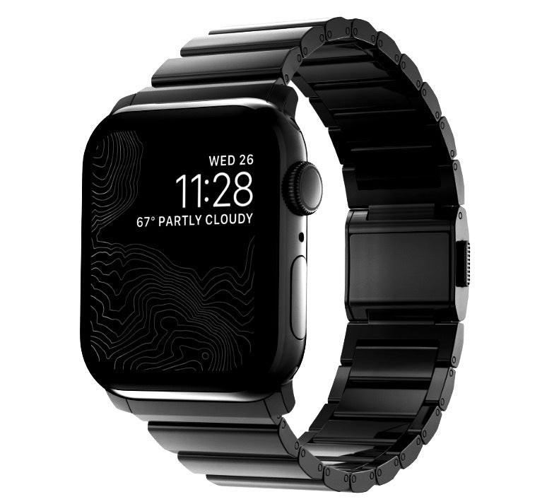 Titanium Linear-Link Band for Apple Watch