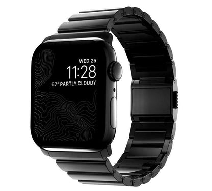 Titanium Linear-Link Band for Apple Watch
