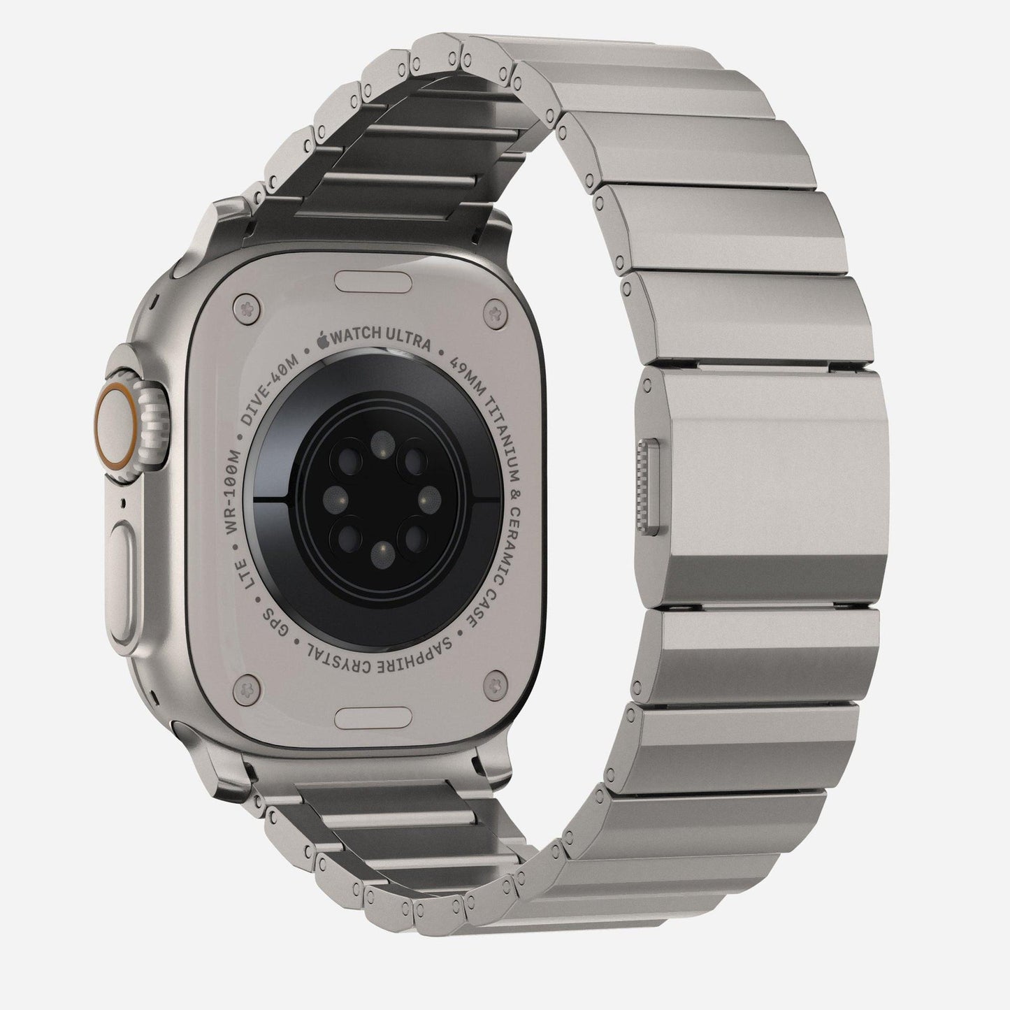 Titanium Linear-Link Band for Apple Watch