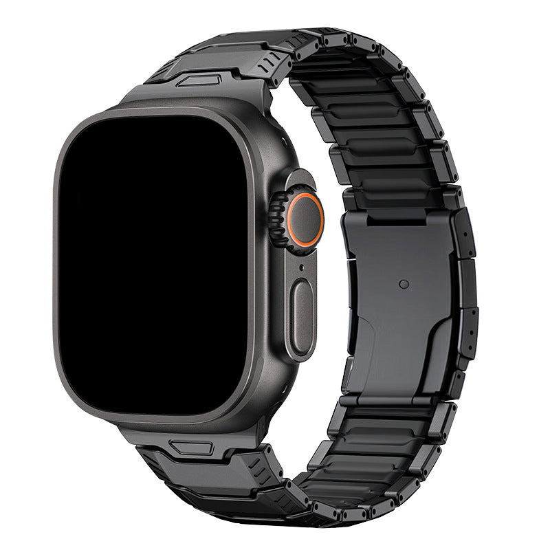 Titanium Sport Band for Apple Watch Ultra – Rugged Metal & Silicone Strap