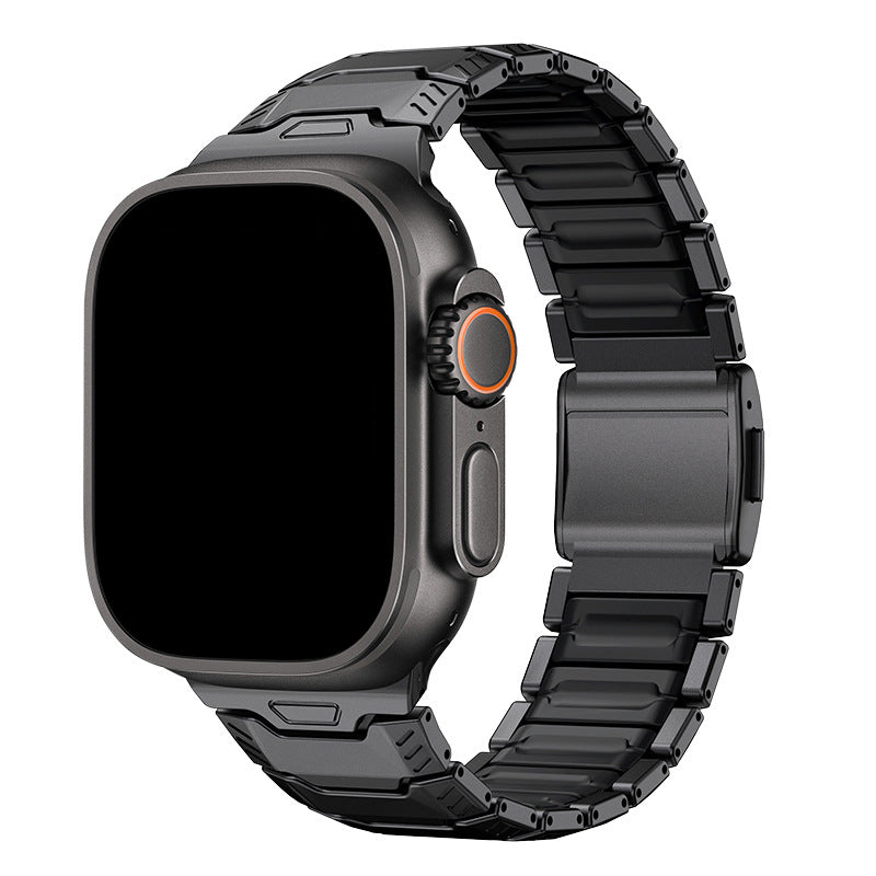 Titanium Sport Band for Apple Watch Ultra – Rugged Metal & Silicone Strap