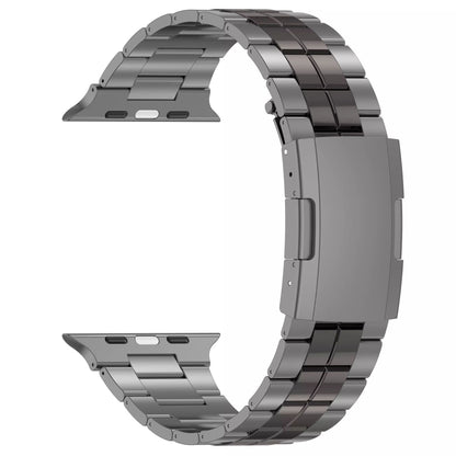 Titanium Square-Link Armor Band for Apple Watch