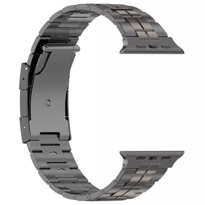 Titanium Square-Link Armor Band for Apple Watch