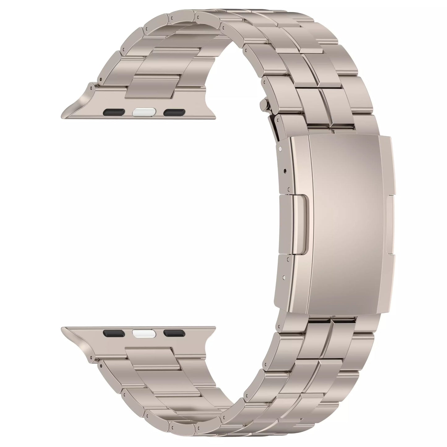 Titanium Square-Link Armor Band for Apple Watch