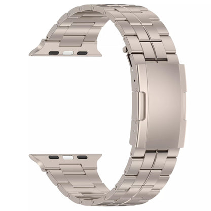 Titanium Square-Link Armor Band for Apple Watch