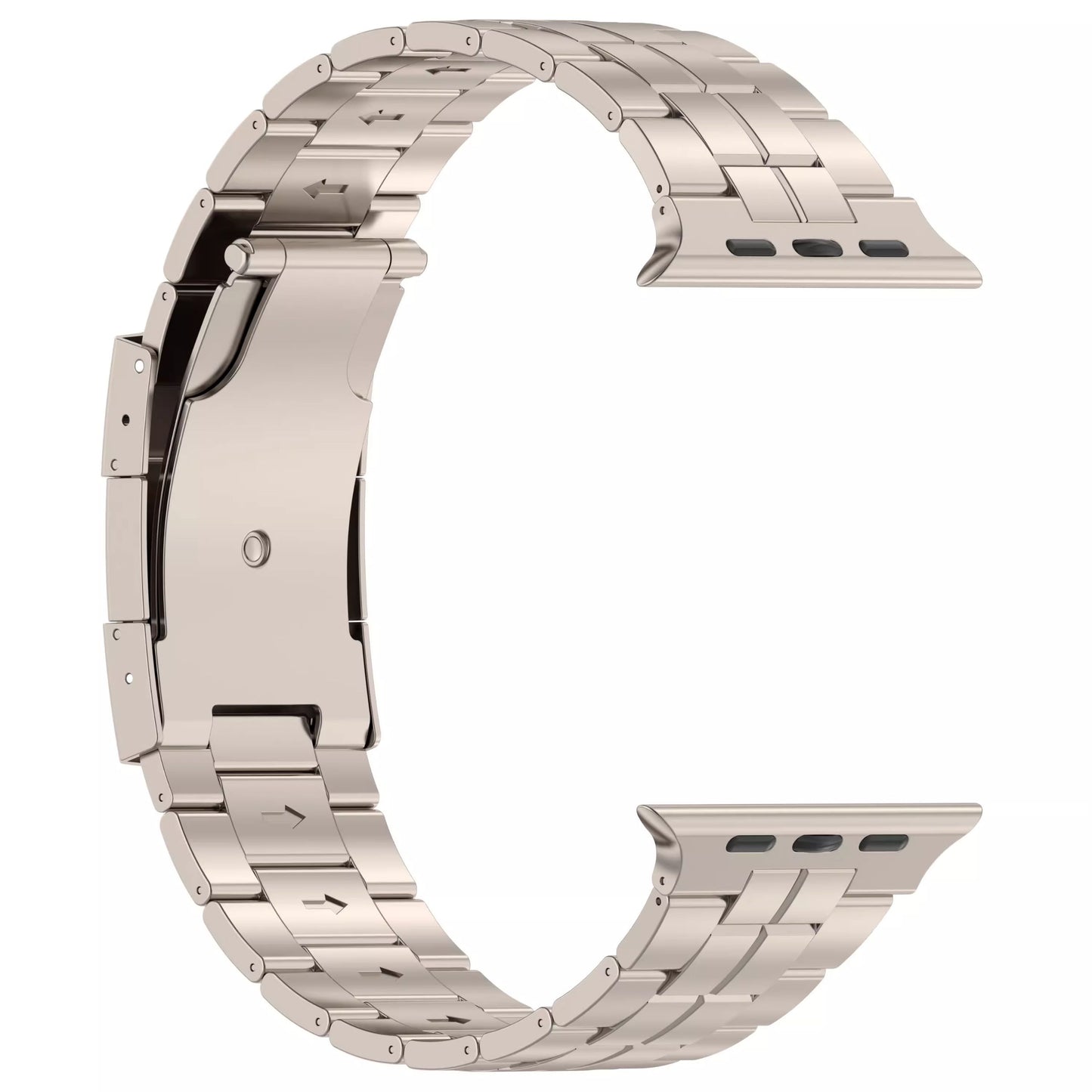 Titanium Square-Link Armor Band for Apple Watch