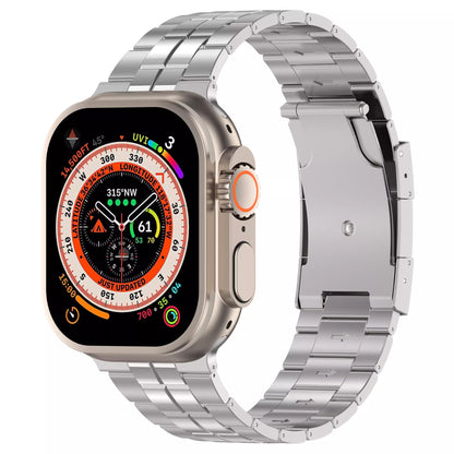Titanium Square-Link Armor Band for Apple Watch