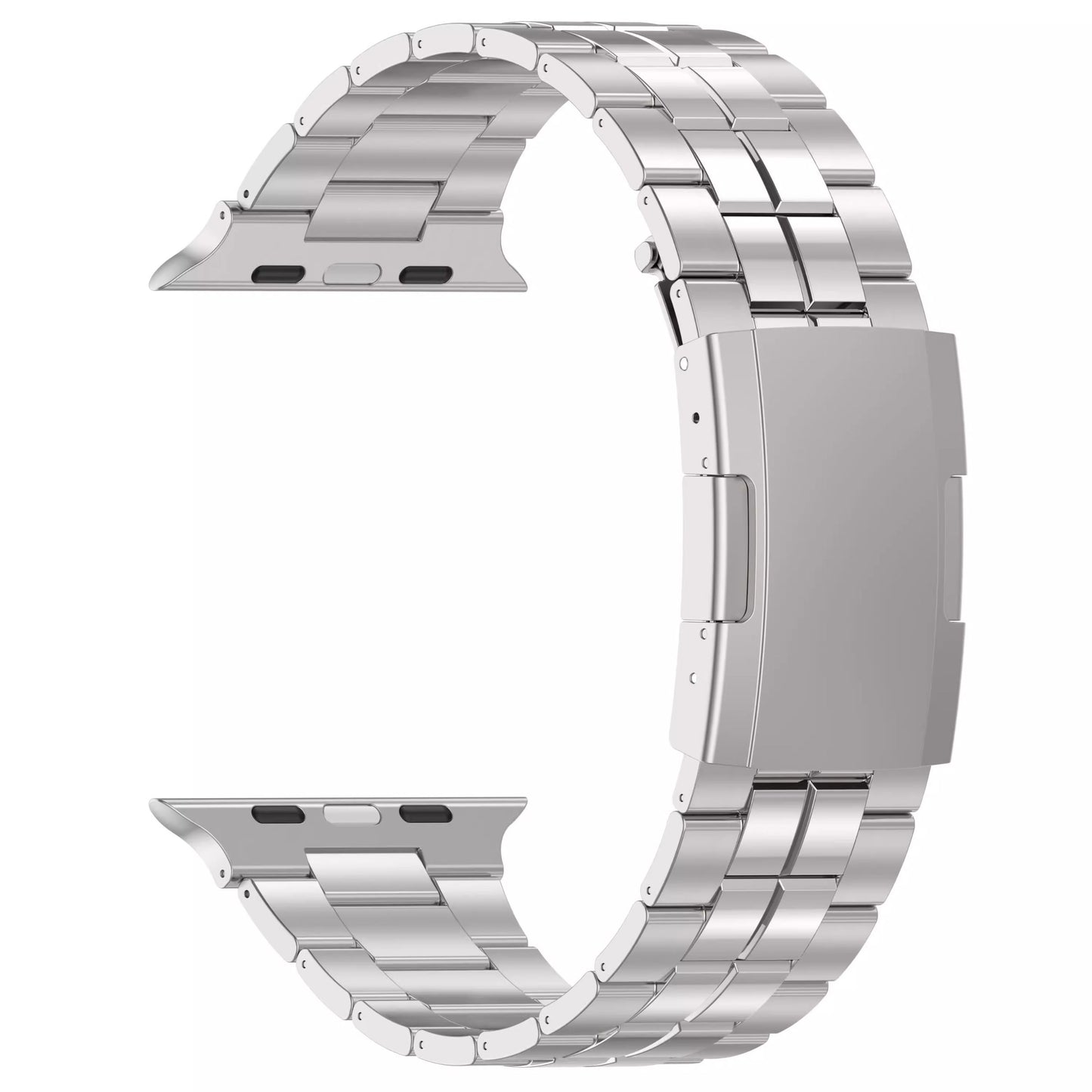 Titanium Square-Link Armor Band for Apple Watch