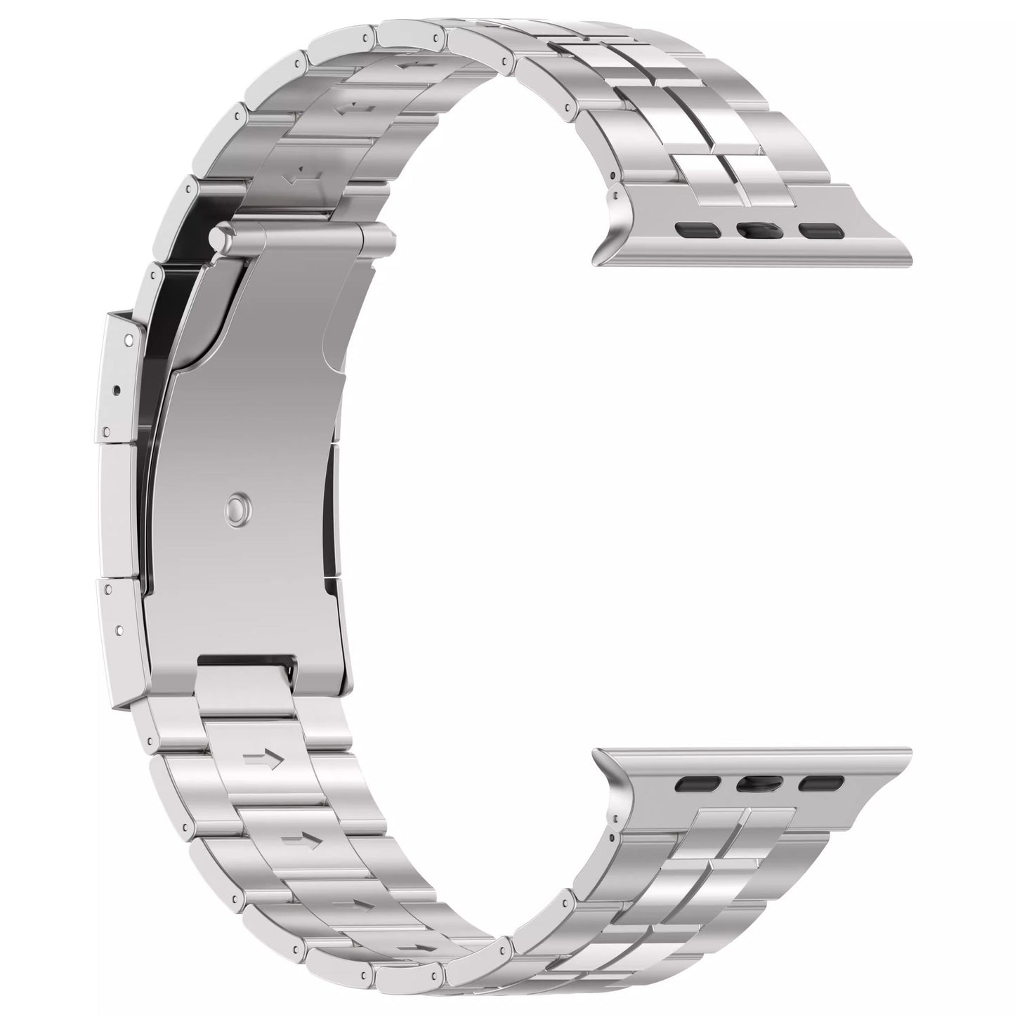 Titanium Square-Link Armor Band for Apple Watch