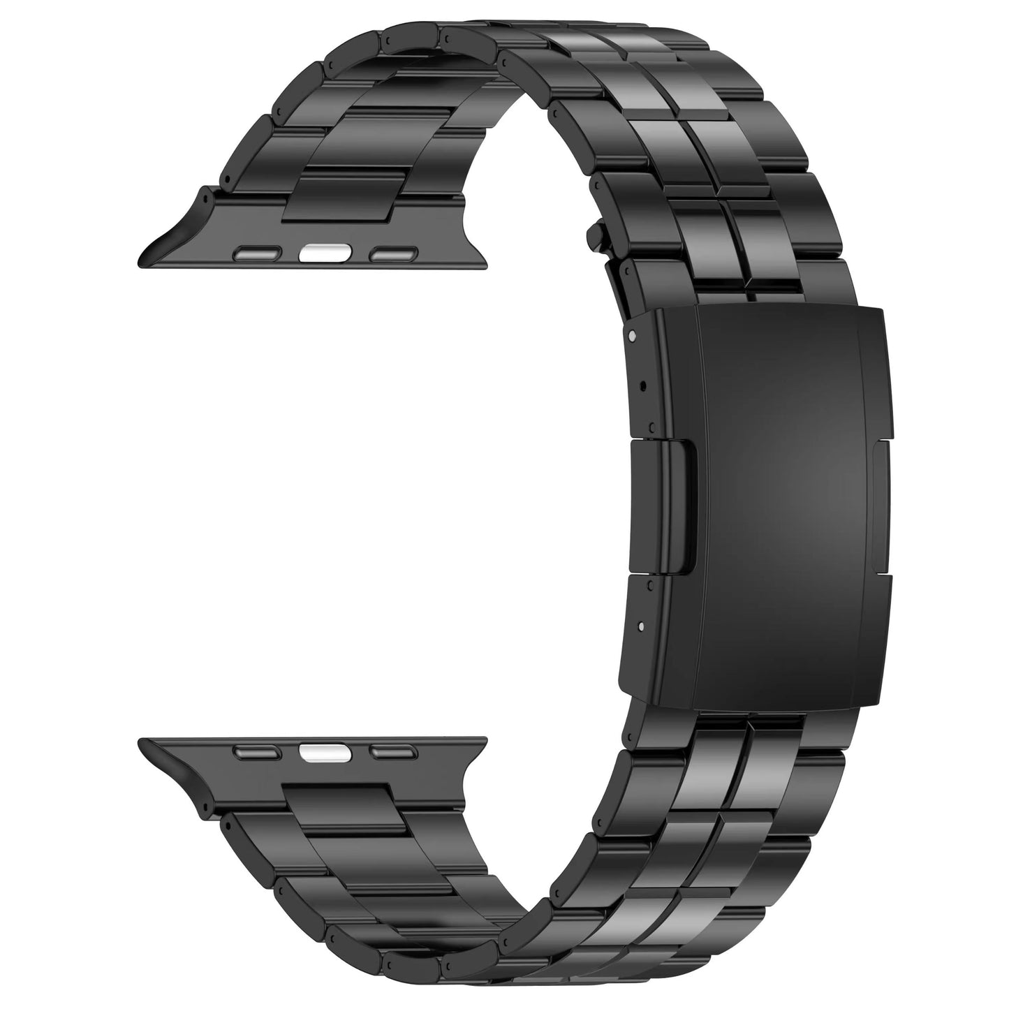 Titanium Square-Link Armor Band for Apple Watch