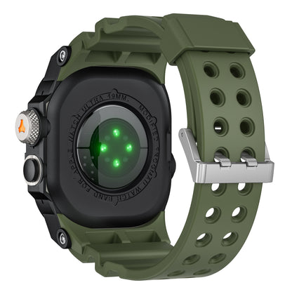 Tool-Style Integrated Silicone Band for Apple Watch