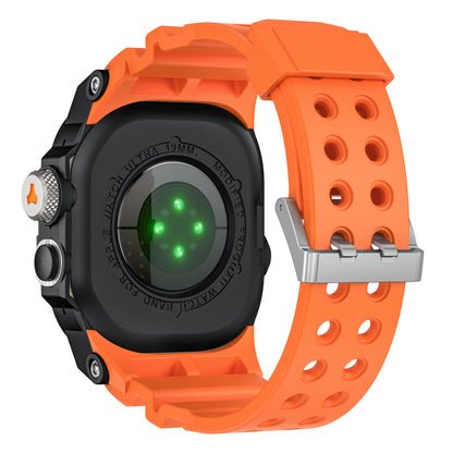 Tool-Style Integrated Silicone Band for Apple Watch