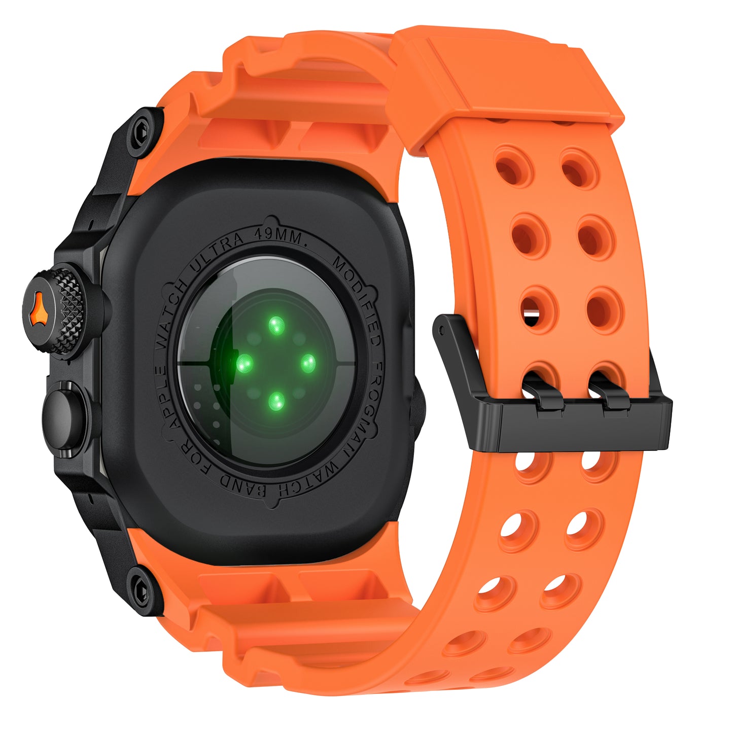 Tool-Style Integrated Silicone Band for Apple Watch