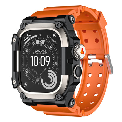 Tool-Style Integrated Silicone Band for Apple Watch